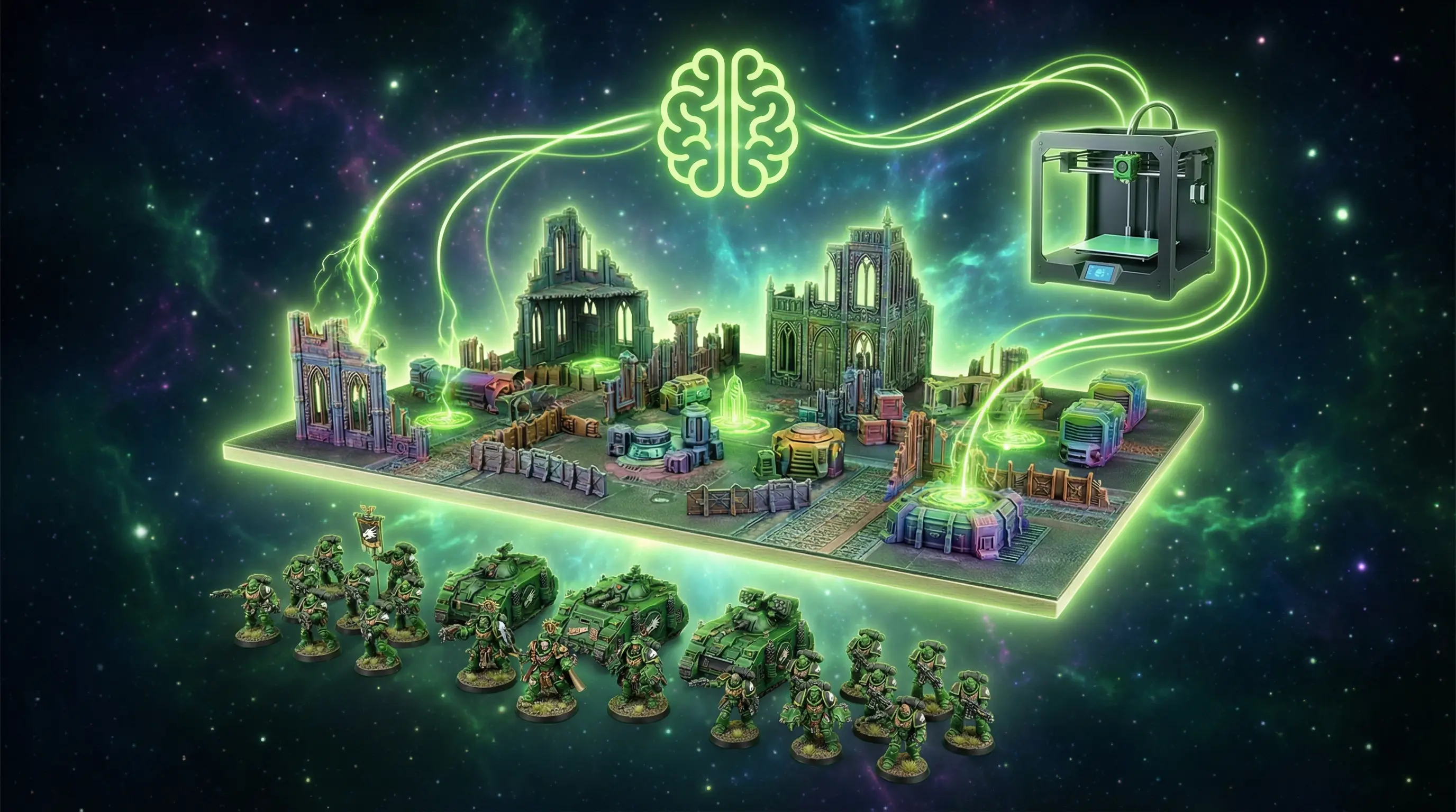 Vision of the ideal terrain printing experience