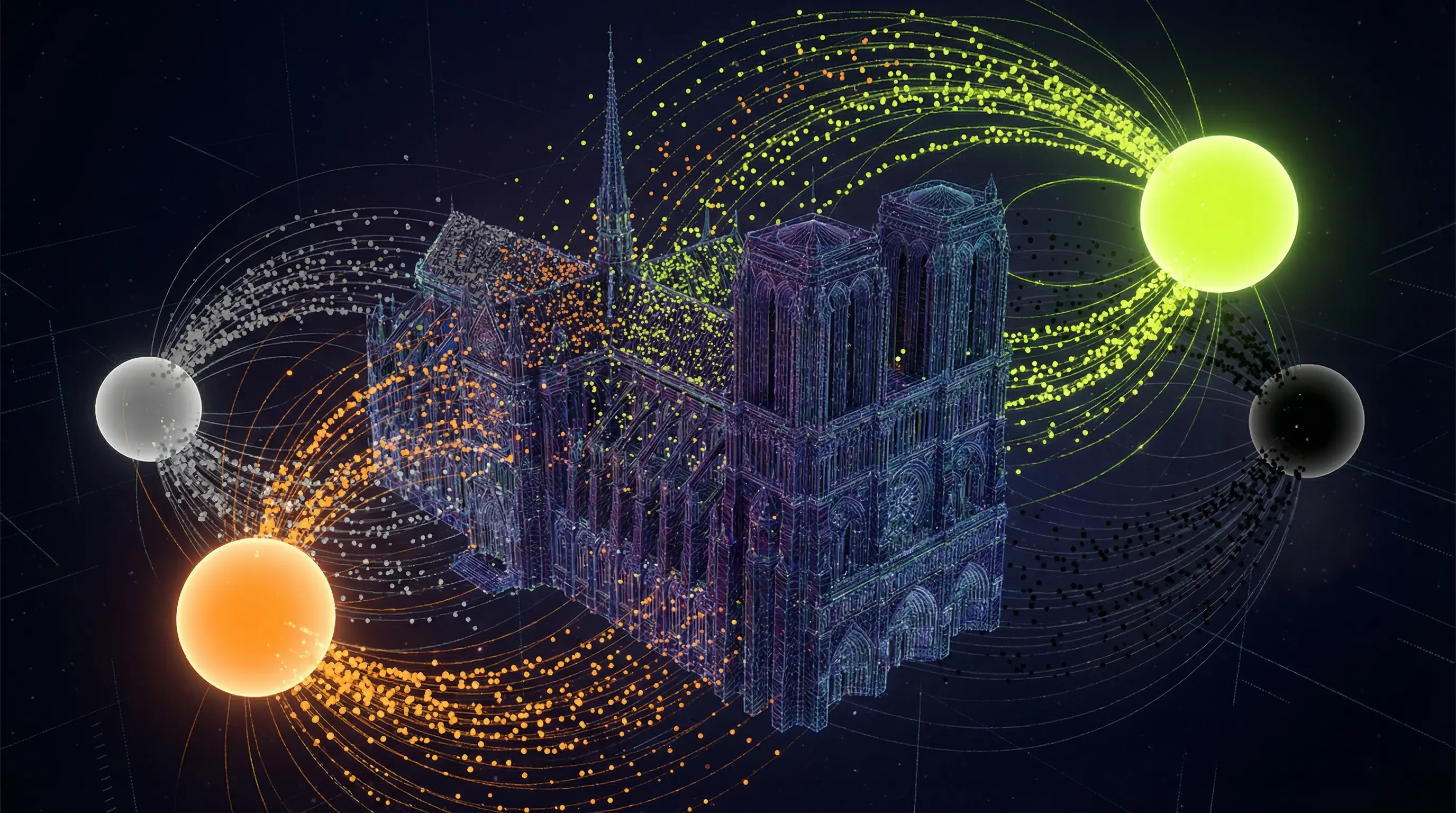 K-means clustering visualization showing colors being grouped